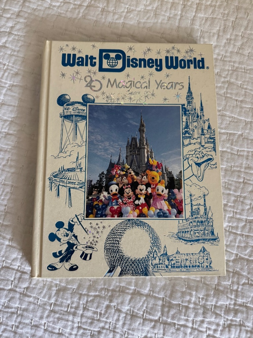 Walt Disney world 20 Magical Years (Rare) Hardback Book Collectors Book